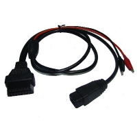 OBDII Female to PSA 2 Pin Male+Clip